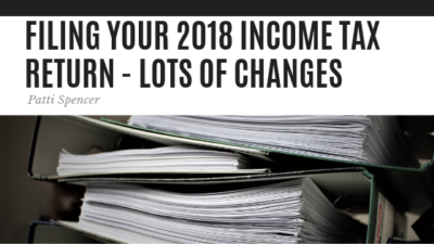 Filing Your 2018 Income Tax - Michael Spencer